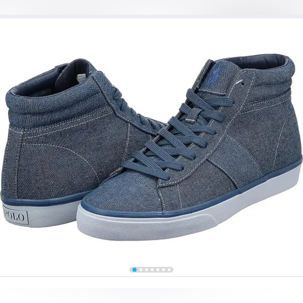 Polo Ralph Lauren Men's High Top Shoes. Worn once.